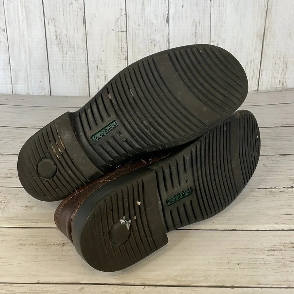 Josef Seibel Brown Fisherman Sandals